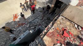 Israel's deliberate strike on Gaza home kills family, leaves many injured