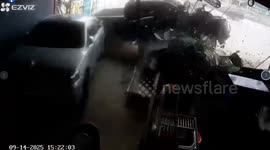 Boy flung from pickup truck rescued after horror crash