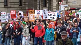 Trump's UK Visit Sparks Huge Protests in London: Thousands March