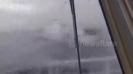 Philippine vessel damaged by China Coast Guard water cannons near Bajo de Masinloc