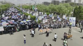 Yemen: Pro-Palestinian rally held in Yemen’s capital Sana’a