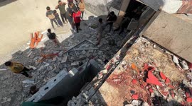Israel's deliberate strike on Gaza home kills family, leaves many injured