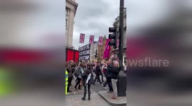 Massive Anti-Trump Protest Takes Over Oxford Circus
