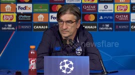 France: Atalanta head coach Juric speaks at press conference following PSG match