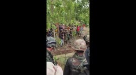 Riot police fire tear gas at Cambodian villagers in border dispute