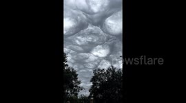 Bizarre cloud-formations stun locals in northeast China