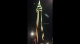 Spectacular Blackpool Tower Dancing Lights: Illuminations 2025