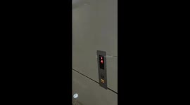 Elevator mishap as wall tiles collapse in Guangdong, China