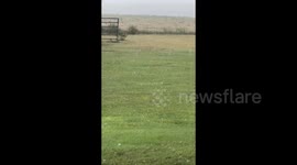 US: Hailstorm Hits Stanton County, KS