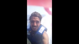 Palestinian father escapes war in Gaza to Europe on jet ski