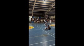 Boyfriend fakes a basketball injury to make surprise proposal to partner
