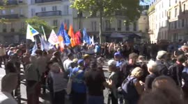 France: Nearly 100 arrested during France's nationwide protests, with 2 injured in Lyon clashes