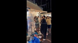 Shoe shops swarmed by Middle Eastern tourists in sale frenzy