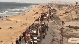 Northern Gaza residents endure day-and-night forced displacement amid Israeli genocide and occupation