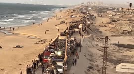 Northern Gaza residents endure day-and-night forced displacement amid Israeli genocide and occupation