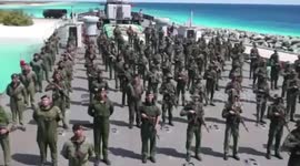 Venezuela launches military drill in Caribbean Sea