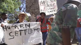 South Africa: Climate protesters rally in Johannesburg calling for government action