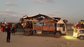 Palestinians flee Gaza City amid Israeli ground offensive