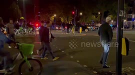 UK: President Trump’s Motorcade Speeds Through London for Historic Second State Visit