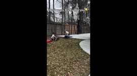 Sibling push leads to viral faceplant in bike mishap, 1.9M views on Instagram