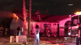 US, Phoenix: Phoenix Bluefield Avenue Attic Fire