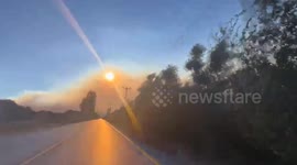Firefighters battle forest blaze in Türkiye’s Mugla province (2)