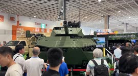 Taiwan’s president visits Defense Expo amid reports of US arms sale pause