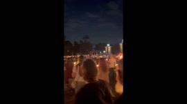 Massive crowd attends Charlie Kirk vigil in Burlington, USA