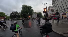Chaos on Wheels: 225+ Cyclists Run Red Lights During 2025 London Tube Strike (Part 2)