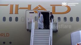 UAE president makes first official visit to Georgia