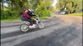 Wheelie Throttle Gets Out Of Hand
