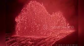 US: Kilauea Volcano Dazzles With Lava Fountains On Hawaii's Big Island