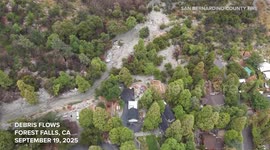 Torrential rains trigger mudslides, strand residents in southern California