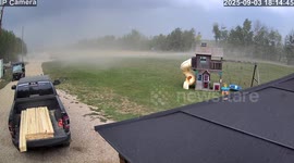 Storm Rolls in and Destroys Grandsons Treehouse