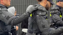 Protesters block entrance at European Baseball Cup in Netherlands to denounce Israel