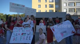 Bosnia and Herzegovina: Hundreds stage pro-Palestinian demonstration in Bosnia