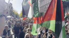 Austria: Thousands rally in Vienna to support Palestine, urge sanctions on Israel