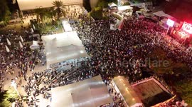 Thousands of Israelis rally across country for prisoner swap, Gaza ceasefire