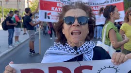 Greece: Hundreds march in Greece to protest Gaza genocide