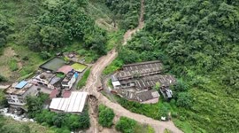 China: Rain triggers mudslide in Yunnan