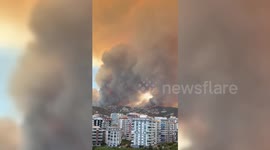 Türkiye: Forest Fire Breaks Out In Holiday Region