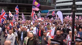 Massive 'Unite The Kingdom' Rally: Over 100,000 Protest in London Over Immigration Policies