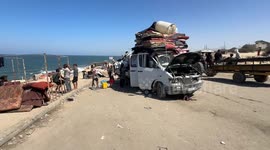 Palestinians flee Gaza City southward amid Israeli ground assault