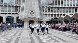The atmosphere at this year's Pearly Kings and Queens Costermongers Harvest Festival