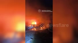 3 dead in Russian airstrike on Zaporizhzhia, Ukraine says