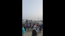 This Video is from Maha Kumbh Mela from 2025. It's largest spiritual and human gathering in the world where Hindus takes holy bath in the river Ganges. A must watch video!!