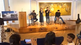 Visitors enjoy concert at The Ismaili Centre London during the Open House Festival 2025