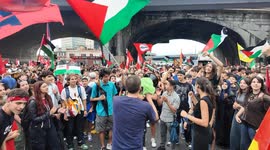 Students join ‘Blocchiamo tutto’ Gaza strike at Genoa port