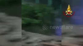 Italy: Heavy rain hits Italy, firefighters carry out over 70 operations