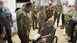 Israel: IDF Chief of Staff Visits Wounded Soldiers at Sheba Medical Center